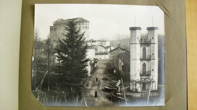 antico album fotografico SANTUARIO DI BOCA ( NOVARA ) - 14 foto 23,5x17,5