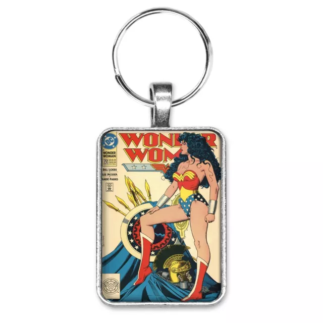 Wonder Woman #72 Iconic Bolland Cover Key Ring or Necklace Classic Comic Book