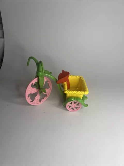 Strawberry Shortcake Berry Cycle Tricycle W/ Seatbelt Trike Kenner VTG 1982