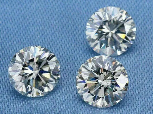 Diamonds Moissanite Loose Stones 1-14mm Round Best Quality AAAAA Brilliant White