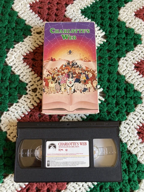 1972 CHARLOTTE'S WEB VHS 1993 McDonald's Paramount Pictures Promo