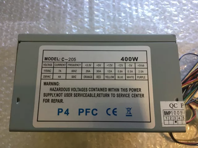 Alimentatore PC 400w model C-205