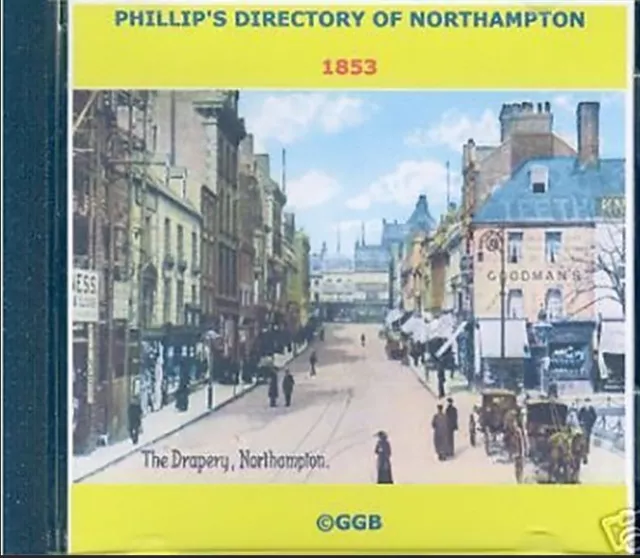 Genealogy Directory Of Northampton 1853 Cd Rom