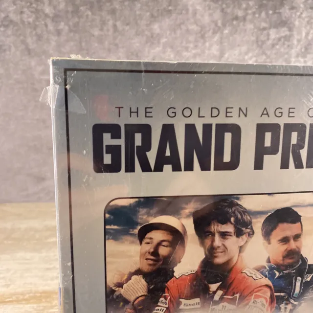 The Golden Age of Grand Prix 4 DVD's & Magazine Collection Brand New Xmas Gift 2
