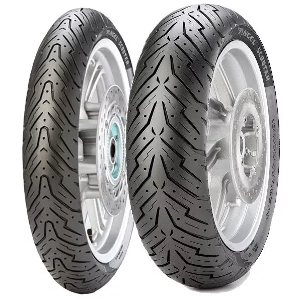 Tyre Pair Pirelli 110/70-12 Angel Scooter + 140/70-12 Angel Scooter Dot17