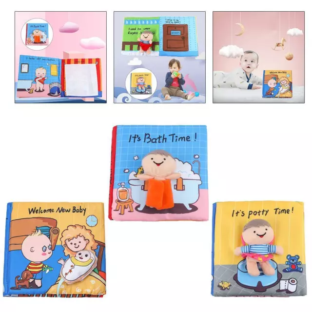 Baby Cloth Books Intelligence Development Learn Cognize Book Educational
