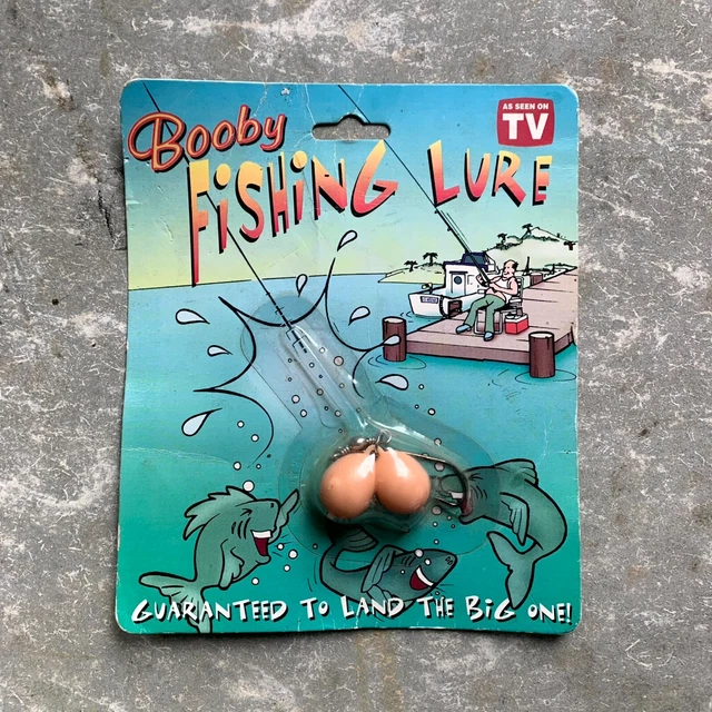 Novelty "Booby" Fishing Lure As Seen on TV, Sealed Original Packaging