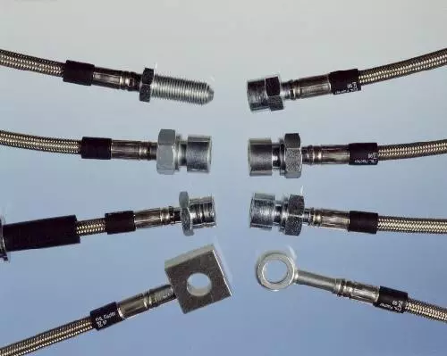 Acier Flex Conduites de Frein Fischer Alfa Romeo Brera