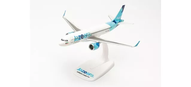 Herpa 613644 - 1/200 Snap Fit - Jazeera Airways Airbus A320neo – 9K-CCA - Neuf