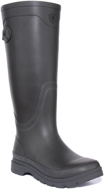 Bottes En Caoutchouc Femme Carlo Pazolini Mi-mollet - Taille 9/39, Couleur Miel - Occasion
