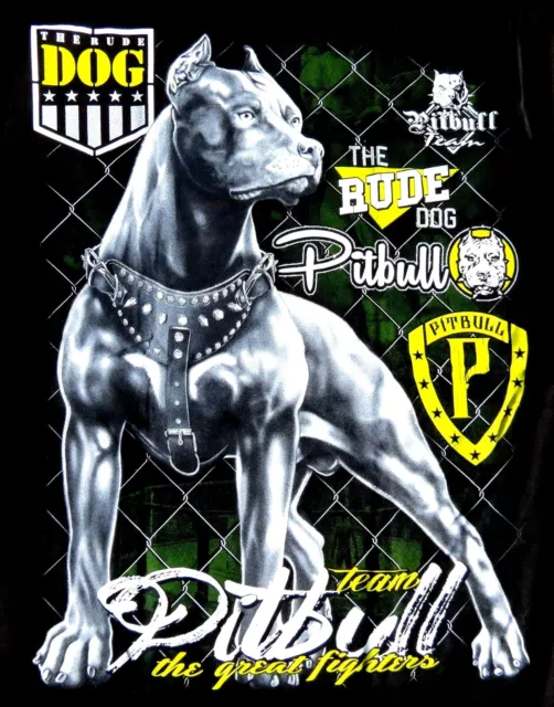 rude dog pitbull t shirts