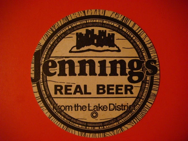 Beer Bar Pub Mat Coaster: Jennings Brewery <> From The Lake District <> England 3