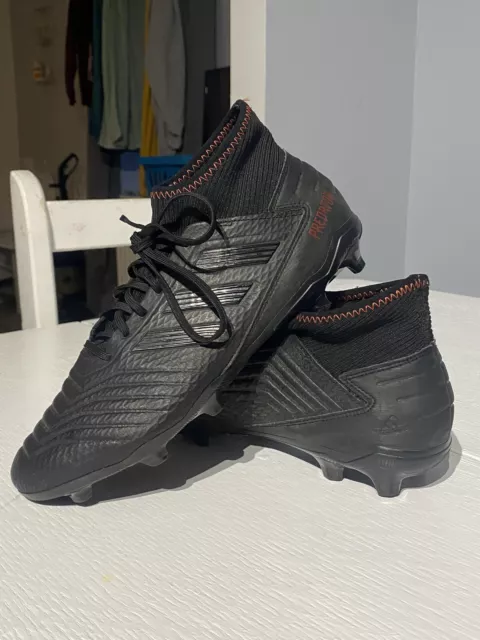 Adidas Predator Mens 19.3 Firm Ground Football Boots Size 8.5 VGC - D97942.