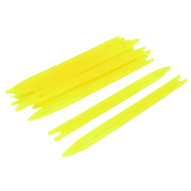 10 x 3# Amarillo pesca con mallas Red reparación lanzaderas de aguja