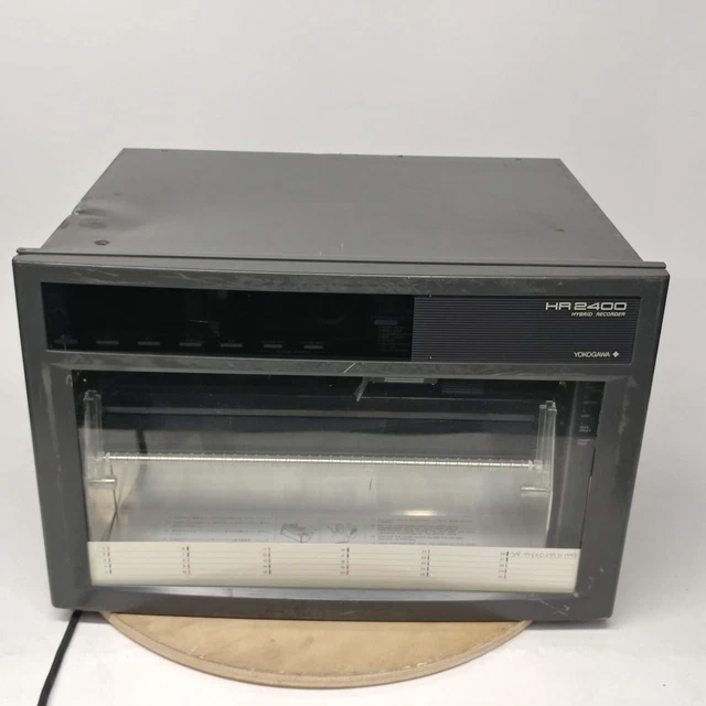 Yokogawa HR2400 Hybrid Chart Recorder for Parts or Repair READ