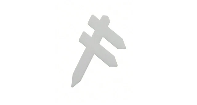 100 Stück Pflanzenetiketten Rot - PVC Hängeetiketten 2x21cm Für Garten