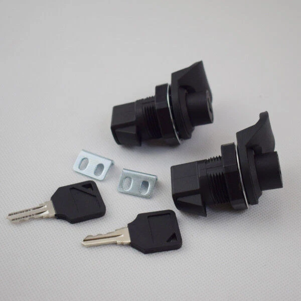 US 2x Push Button Latch Replacement Southco 93-303 Boat/Car Glovebox Lock +Key
