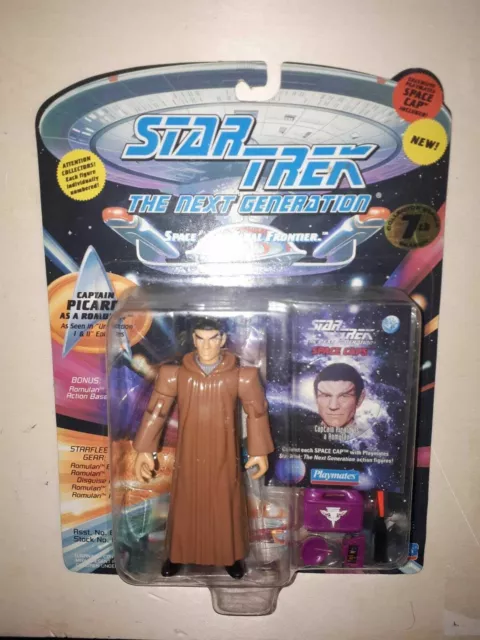 Playmates Star Trek Next Captain Picard As A Romulan Action Figure