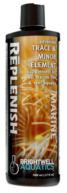 Brightwell Aquatics Replenish Liquid Trace & Minor Elements Supplement Marine
