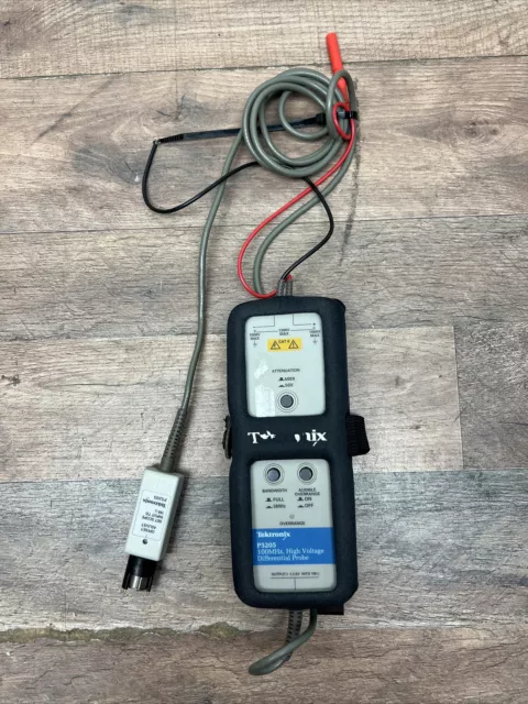 Tektronix P5205 High Voltage Differential Probe 100mhz With Case