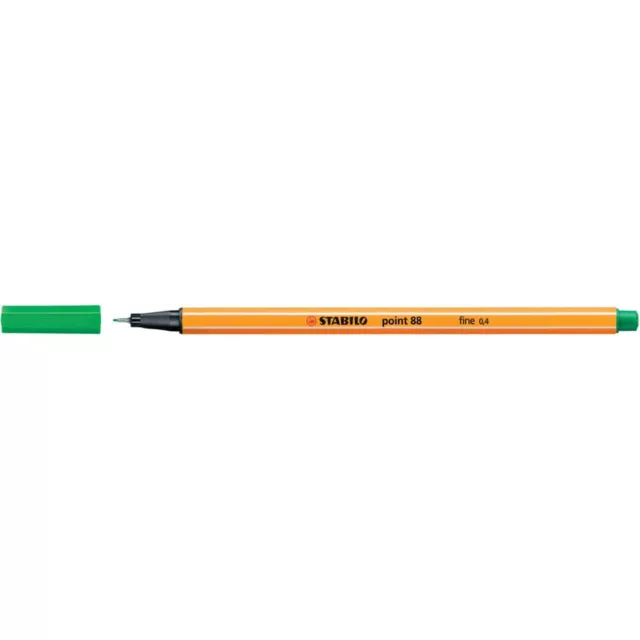 Stabilo Fineliner point 88® 0,4mm grün 88/36 Faserschreiber Feinliner Filzstift