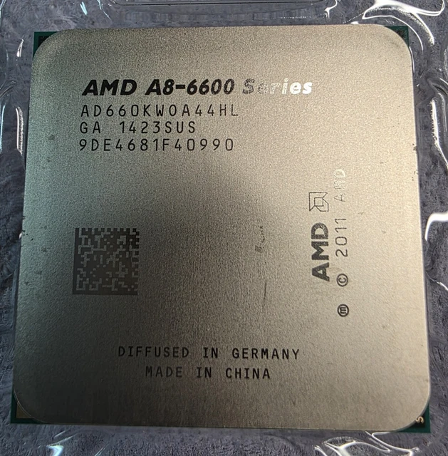 AMD A8-6600K Quad Core Socket FM2 DESKTOP PROCESSOR CPU