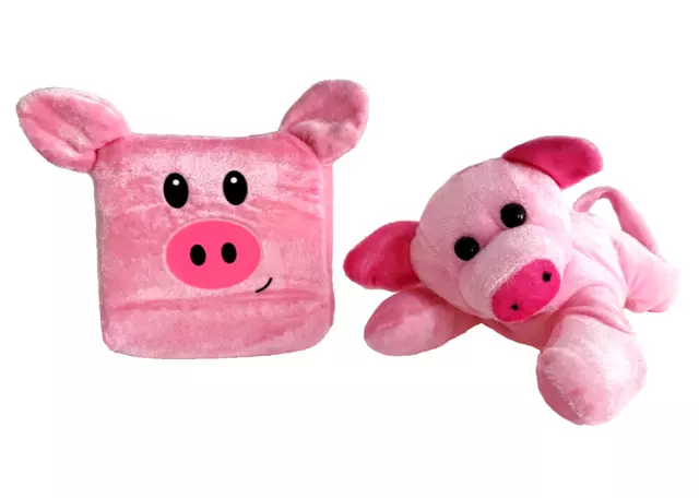 PINK PIG PLUSH Toys Lot x 2 Kellytoy 2020 Carnival Impact