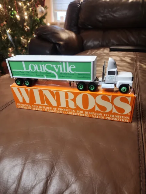 Winross 1/64 Diecast 1990 Louisville Mid America Truck Show Promotional Semi NOS