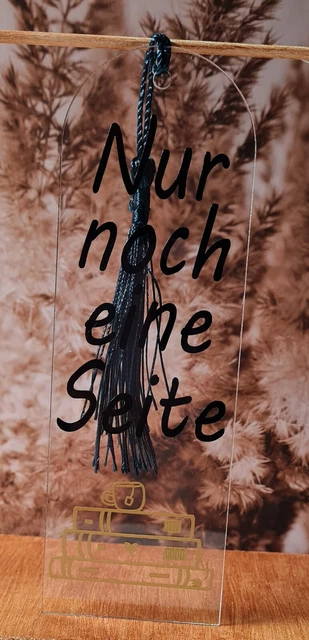Lesezeichen, Lesezeichen aus Acryl
