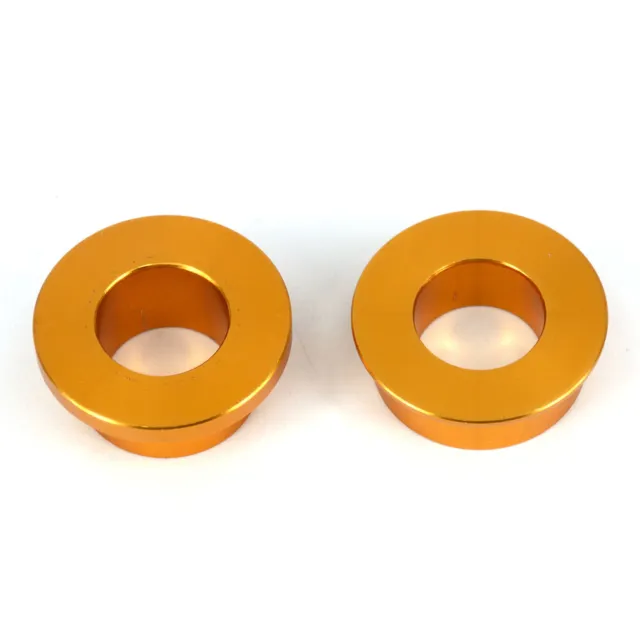 Gold CNC Rear Wheel Hub Axle Spacers For DRZ400S DRZ400E 2000-2015 RMX250 New