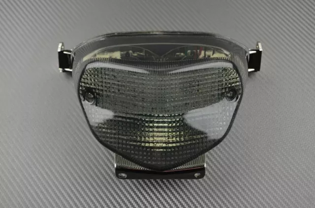 Feu arrière fumé clignotant intégré tail light suzuki GSXR 1000 K1 K2