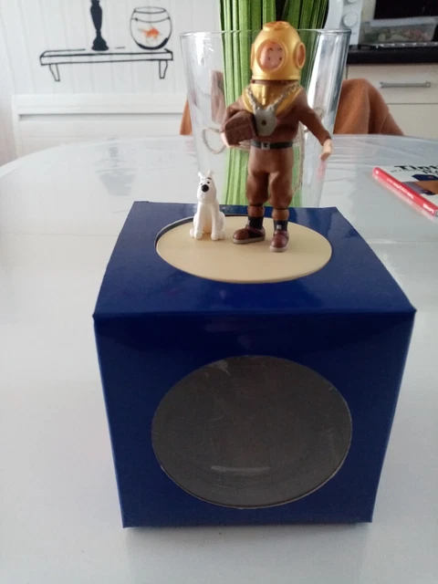 Coffret Scène Tintin - Scaphandrie / Scaphandre, Figurine Moulinsart (Hergé) Occasion