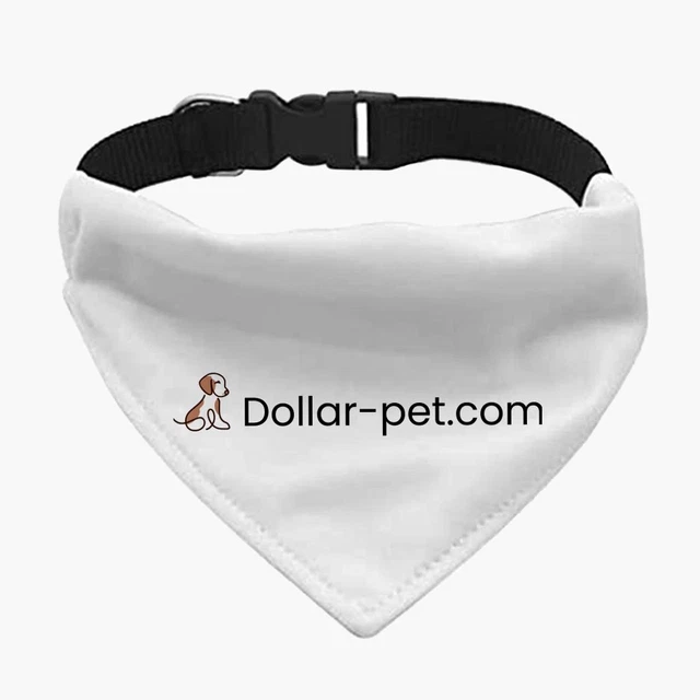Dollar-pet.com Pet Bandana Collar - Dog Pet Bandana Collar - Printed Pet Band...