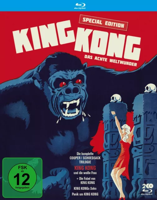 King Kong - Das achte Weltwunder - Cooper Trilogie (Special Edition) [2 Blu-ray]