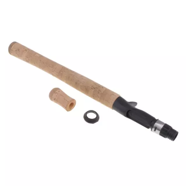 Fishing Rod Cork Handle Grip &Reel Seat Kit Replacement DIY Fly