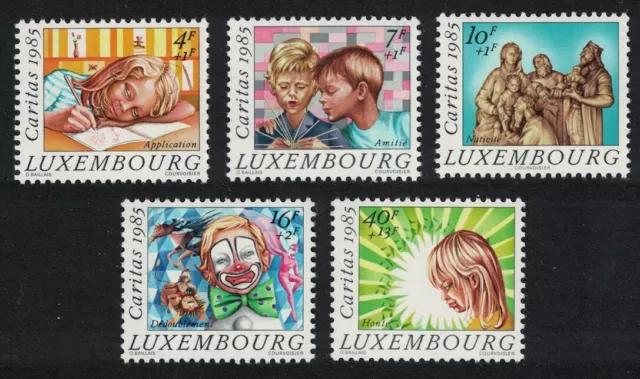 Luxembourg Christmas 5v 1985 MNH SG#1168-1172 MI#1138-1142 CV£25.90