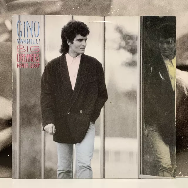 Gino Vannelli - Big Dreamers Never Sleep LP Ex- 1987 Disq. Dreyfus 831 600-1