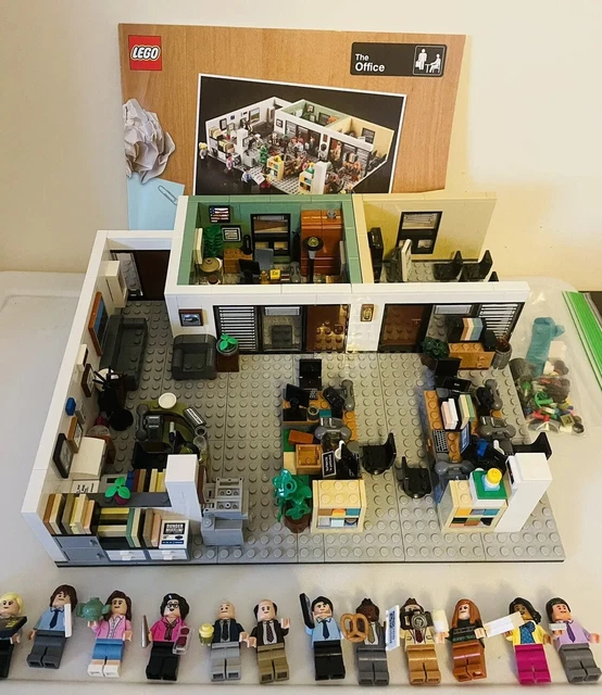 LEGO IDEAS THE Office Set 21336 Almost Complete Set minus 2 Minifigs ...