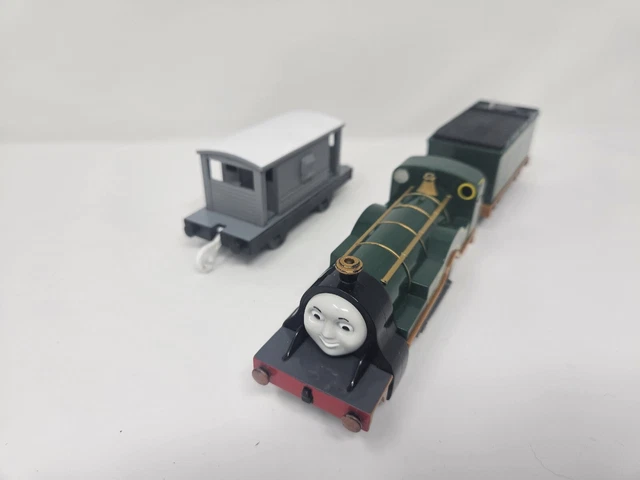 Thomas & Friends Trackmaster Emily & Tender Motorized Engine TOMY Plarail GUC Thomas & Friends Trackmaster Emily & Tender Motorized Engine TOMY Plarail GUC