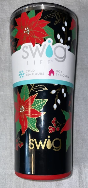 NEW Swig Life 22 Oz Tumbler Tis The Season Insulated Stainless Steel Christmas