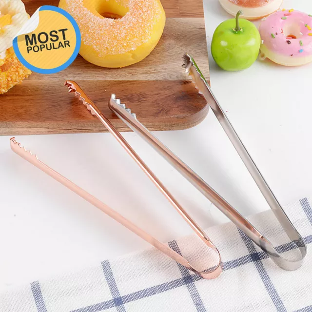 1-5PCS Ice Tongs Wedding Party Bar BBQ Buffet Food Salad Sweet Bread Cake UK