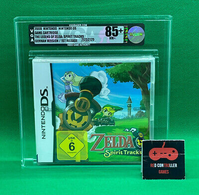 The Legend of Zelda: Spirit Tracks VGA ORO 85+ 1st release no Wata no UKG