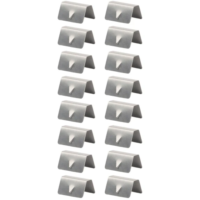 16 pz clip parabrezza in acciaio inox accessori ricambi auto