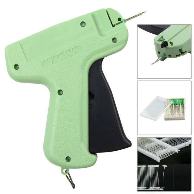 Tagging Gun +5 Steel Needle +1000 Kimble Tag System Barbs Tag For Clothes