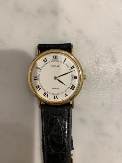 Montre Bracelet Ancienne Pulsar Quartz - Réf. 09773J - Pour Femme - Occasion
