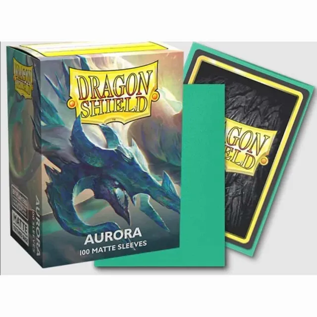 Matte Aurora 100 ct Dragon Shield Sleeves Standard Size