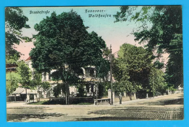 Hannover-Waldhausen 1918 "Brandestraße" Feldpost