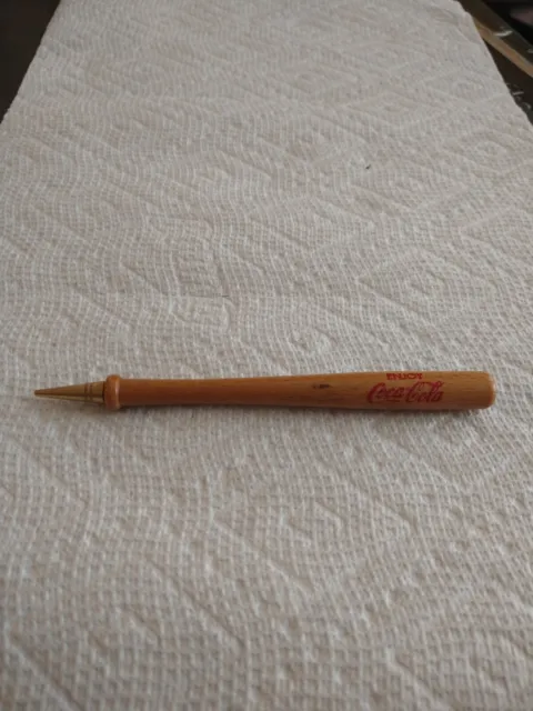 5  3/4  Inch  Vintage  Coca  Cola  Baseball  Bat  Mechancial  Pencil