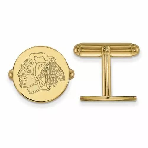 SS w/GP NHL Chicago Blackhawks Cuff Links