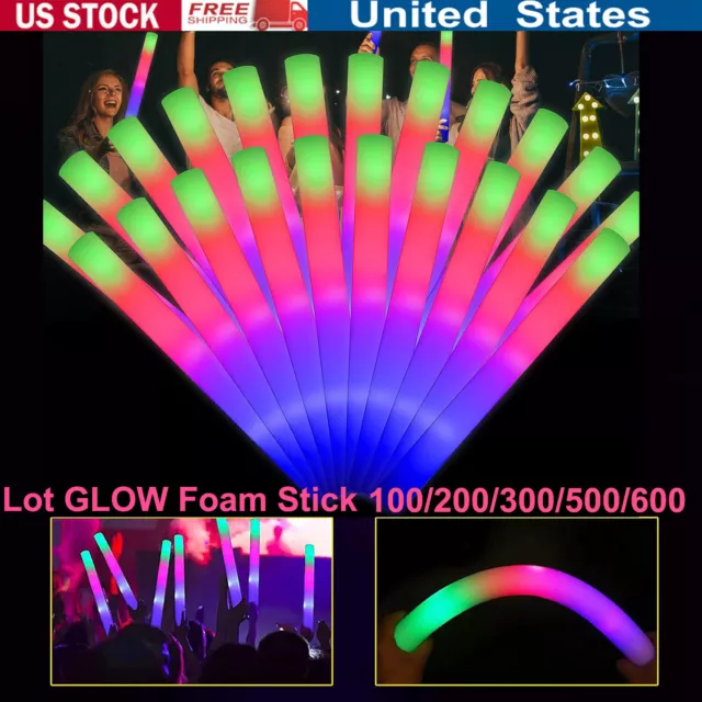 Glow Fever Glow in The Dark Sticks - 100 ct 6 Glow Sticks Bulk Party Pack with End Caps & Lanyards - Glow Party Favors for Conc